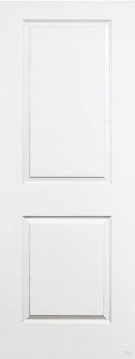 Select Primed 2 Panel Hollow Core Textured Interior Door (Slab Only)