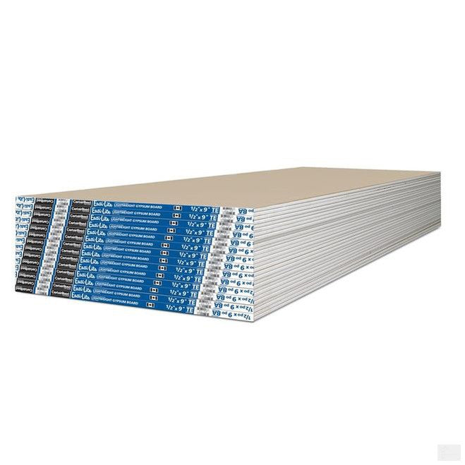 CertainTeed Easi-Lite 1/2-in x 4-ft x 9-ft Lightweight Gypsum Drywall