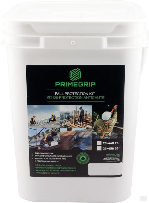 Fall Pro Kit PRIMEGRIP 50' FALL PROTECTION KIT — Adam Tools INC.