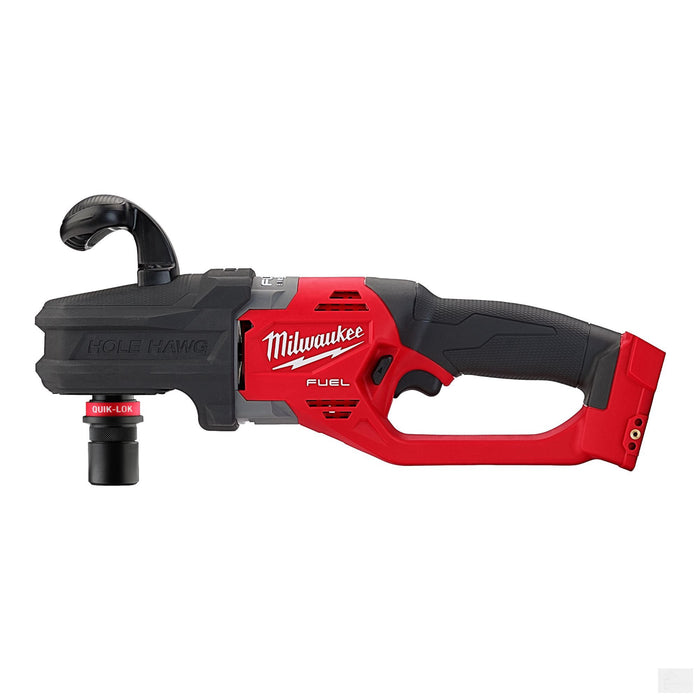 Milwaukee M18 FUEL™ HOLE HAWG® Right Angle Drill w/ QUIK-LOK™ (Tool Only) {2808-20}