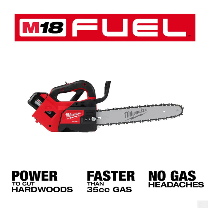 MILWAUKEE M18 FUEL™ 14" Top Handle Chainsaw Kit 2826-21T