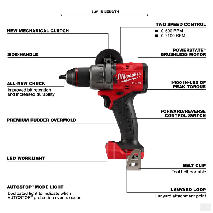 Milwaukee M18 FUEL™ 1/2" Drill/Driver (2903-20)