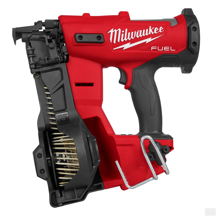 Milwaukee M18 FUEL 18-Volt Lithium-Ion Brushless Cordless Coil Roofing Nailer (Tool Only) {2909-20}