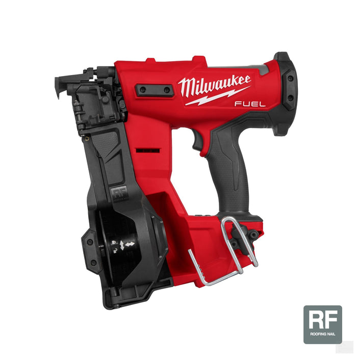 Milwaukee M18 FUEL 18-Volt Lithium-Ion Brushless Cordless Coil Roofing Nailer (Tool Only) {2909-20}