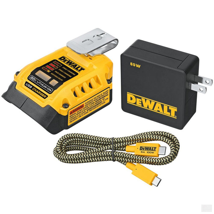 DEWALT DCB094K 20V Max USB-C Charging System (Tool Only)