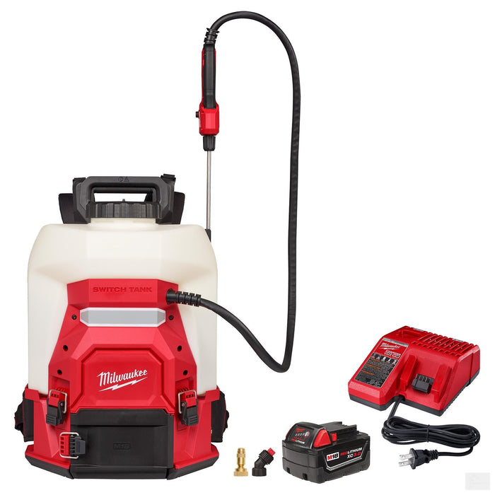 Milwaukee M18™ 4-Gallon Backpack Sprayer w/ SWITCH TANK™ (Kit) {3019-21PS}