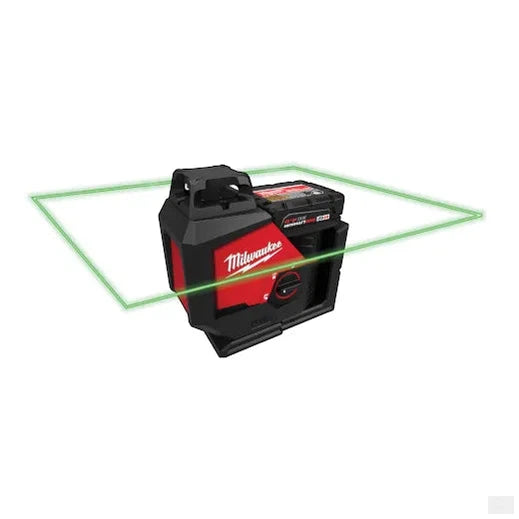 Milwaukee 3631-21 M12 Green 360-Degree Single Plane Laser XC 4.0Ah Kit