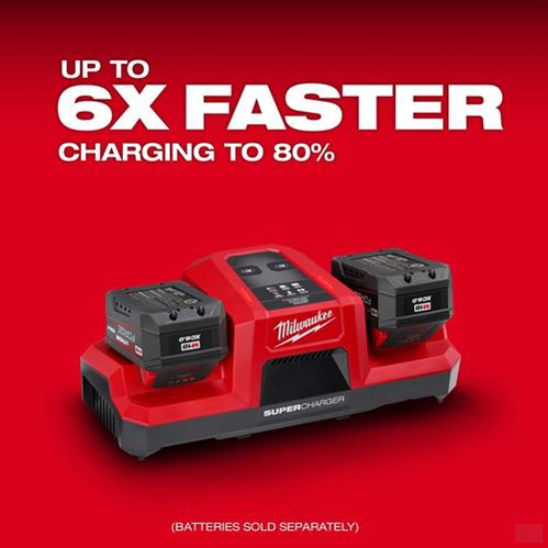 Milwaukee 48-59-1815 M18 Dual Bay Simultaneous Super Charger