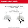 Milwaukee 48-73-1420, BOLT™ Full Face Shield - Clear Dual Coat Lens (Compatible with Milwaukee® Safety Helmets & Hard Hats)