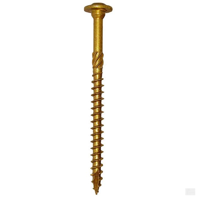 GRK Fasteners RSS 12221 Structural Screw, 5/16 in Thread, 3-1/8 in L, Washer Head, Star Drive, Steel