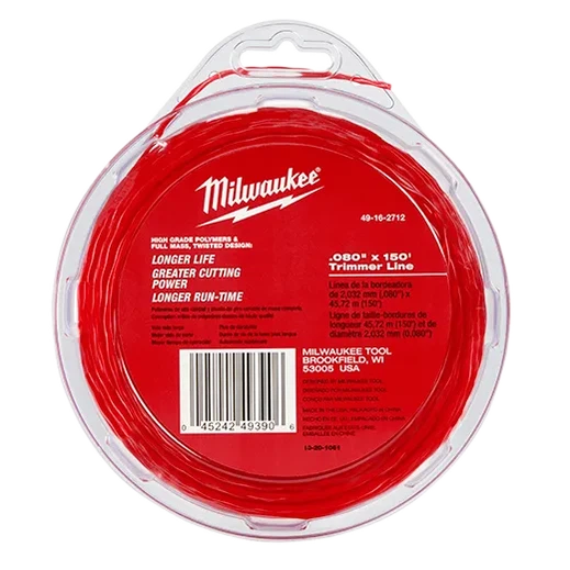 Milwaukee 49-16-2712 0.080 in. x 150 ft. Trimmer Line
