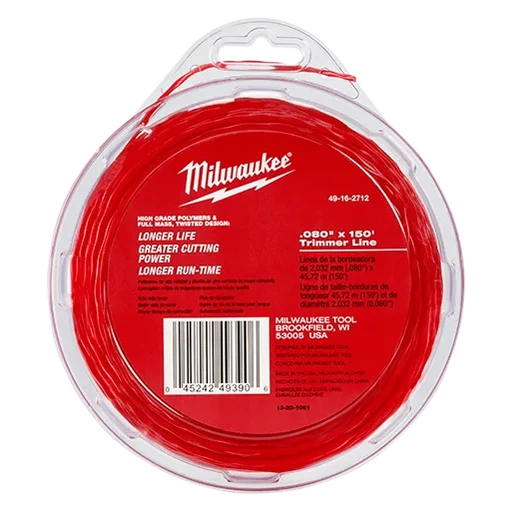 Milwaukee 0.080 in. x 150 ft. Trimmer Line 49-16-2712