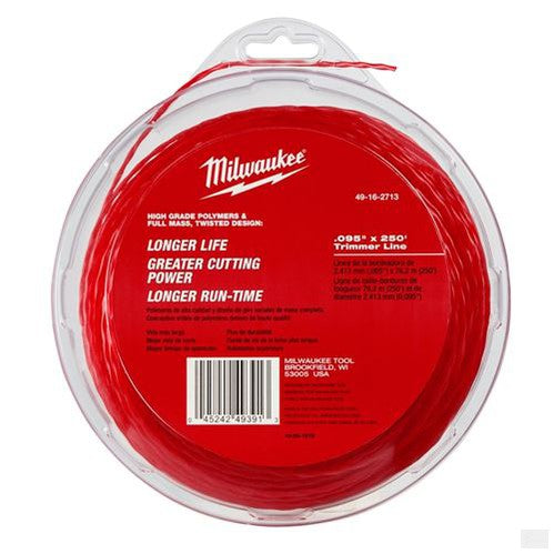 Milwaukee 49-16-2713 0.095 in. x 250 ft. Trimmer Line