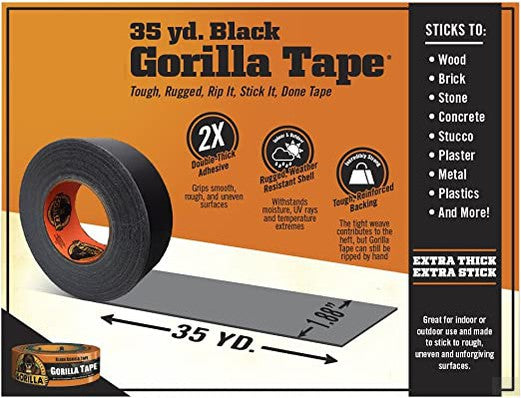 Gorilla Tape - 1.88"W x 30yd