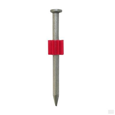SUNRISE 2-1/2 in. x .300 in. Bright Finish Flat Head Fluted Concrete Drive Pins (100-Pack)