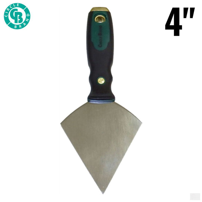 CIRCLE BRAND 4" DuraGrip Triangle Cut-Back Knife Stainless Steel Blade [CB3089]
