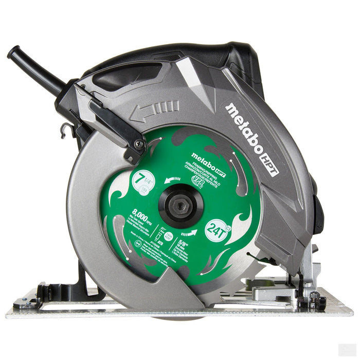 Metabo 7-1/4 In. Pro Grade Circular Saw 15 Amp 6800 RPM Rip Max (C7UR)