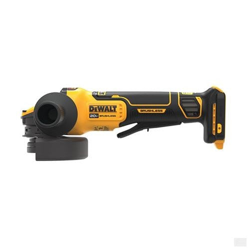 DEWALT DCG416B 20V MAX* 4-1/2 in. - 5 in. Brushless Cordless Paddle Switch Angle Grinder with FLEXVOLT ADVANTAGE (Tool Only)