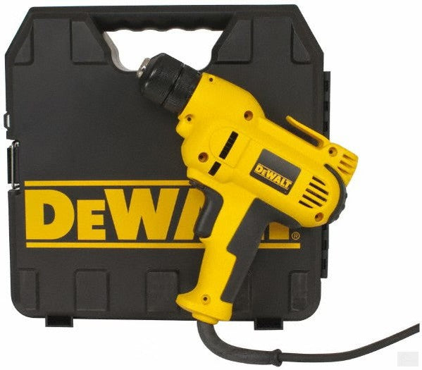 DEWALT | 3/8" (10 mm) VSR Mid-Handle Drill Kit with Keyless Chuck DWD115K