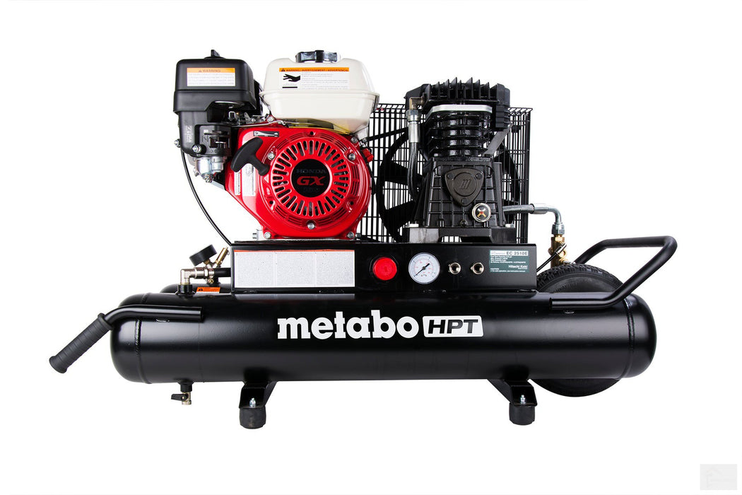 Metabo - 5.5 HP Gas Engine Powered Air Compressor 8 Gallon [EC2510EM]