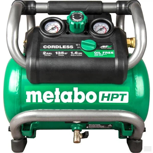 Metabo 36V MultiVolt 2 Gallon Cordless Air Compressor (Tool Body Only) | Metabo HPT EC36DAQ4