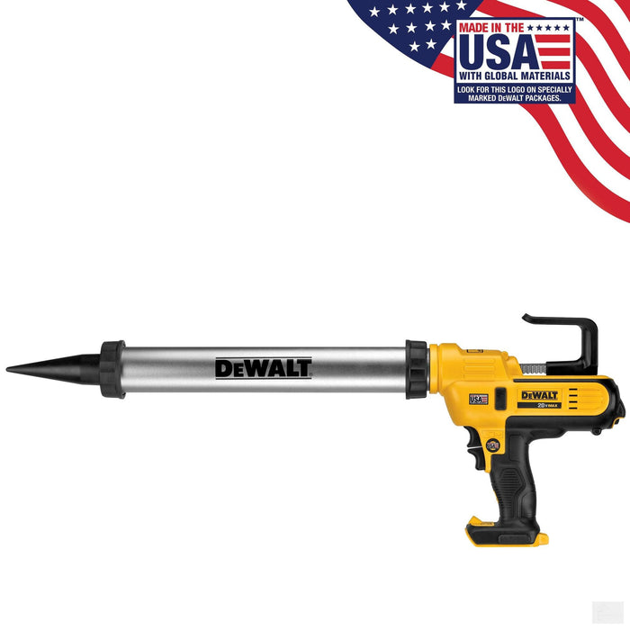 DEWALT 20V MAX Lithium-Ion Cordless 300-600ml Sausage Pack Adhesive Gun (Tool-Only) {DCE580B}