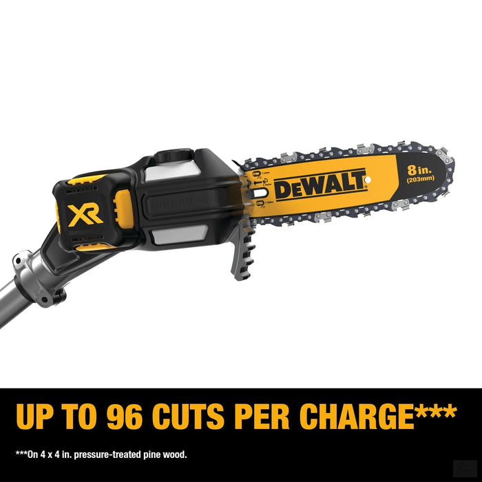 DEWALT 20V MAX Cordless Pole Saw and Pole Hedge Trimmer