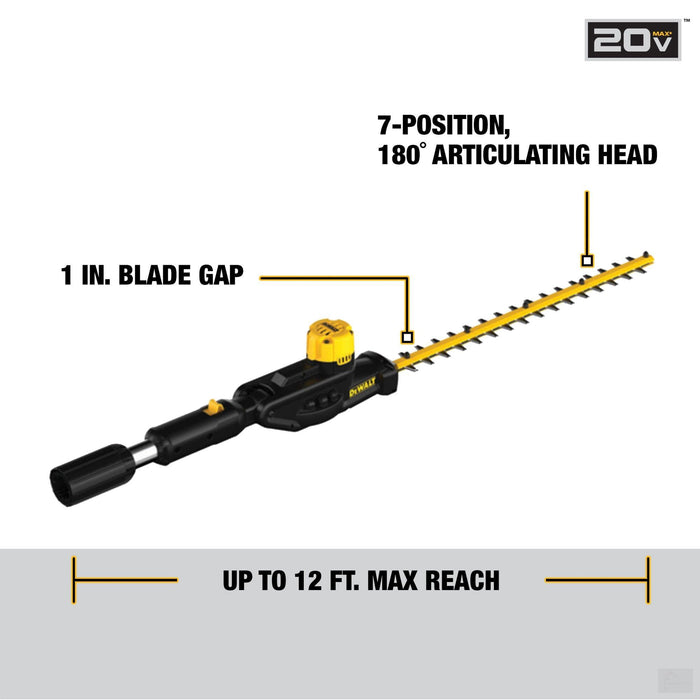Dewalt 20V MAX* XR® Brushless Cordless Pole Saw (Tool Only)