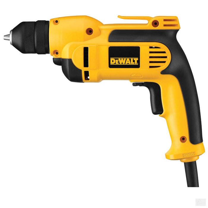 DEWALT 8.0 Amp 3/8-Inch VSR Pistol-Grip Drill with Keyless All-Metal Chuck DWD112