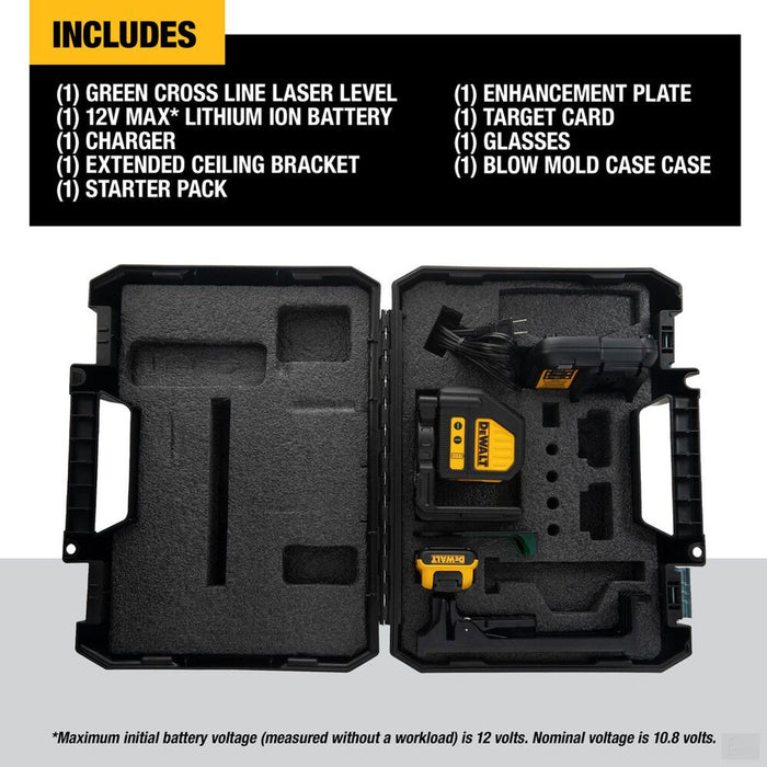 Dewalt dw088lg green cross line laser level hot sale