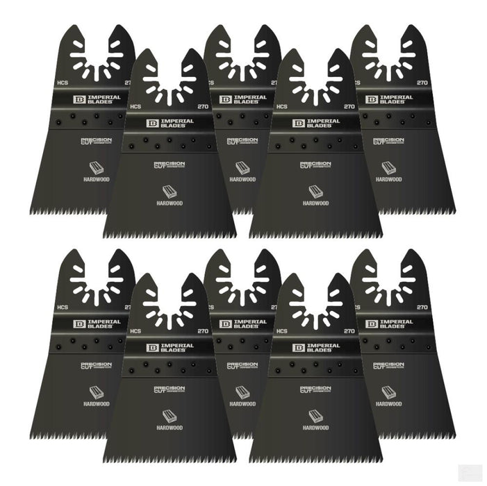 Imperial Blades One Fit 2-1/2in Japanese Tooth Hardwood Blade, 10PC [IBOA270-10]