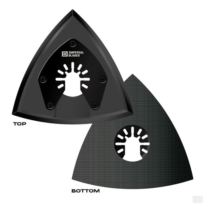 Imperial Blades One Fit 3-1/8in Oscillating Triangle Sanding Pad - 1PC [IBOATSP-1]
