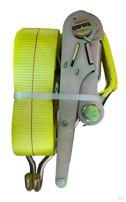 SUNRISE HEAVY DUTY YELLOW RATCHET STRAP