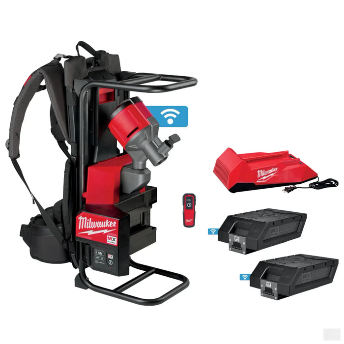 Milwaukee MX FUEL™ Backpack Concrete Vibrator Kit