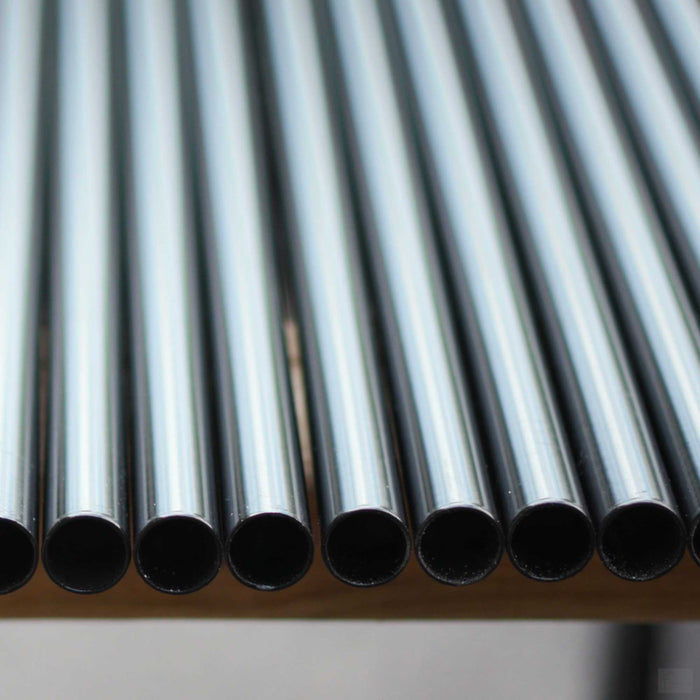 Nuvo Iron Round Balusters – 36″ Long x 3/4″ Diameter Black Round Tubing Galvanized Steel Balusters (10 pcs)