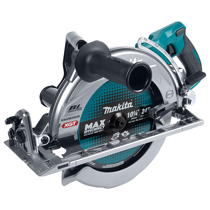 Makita 40Vmax XGT Brushless 10-1/4" Circular Saw w/AWS, Tool Only Cuts 4x Material In A Single Pass!