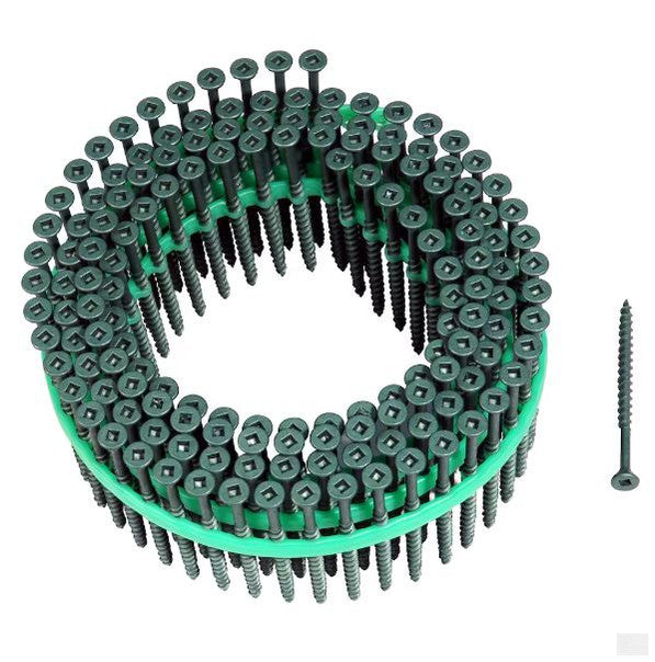 MURO 8X2-1/2" GREEN DECK SCREWS COARSE