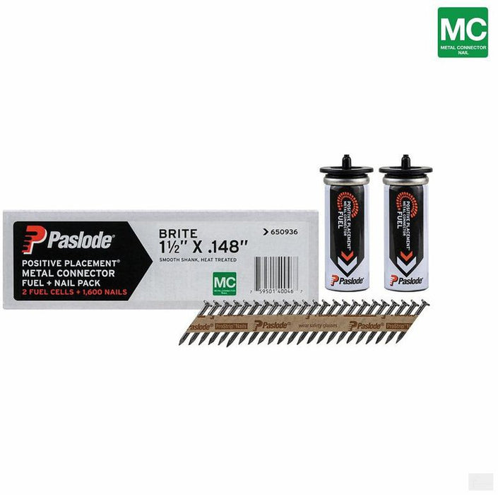 Paslode Fuel and Nail Pack 1600 Nails (650936C)