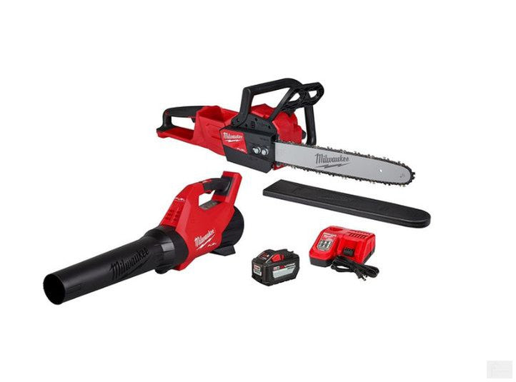 Milwaukee M18 FUEL Chainsaw and M18 Blower Combo Set (2727-21HDB)