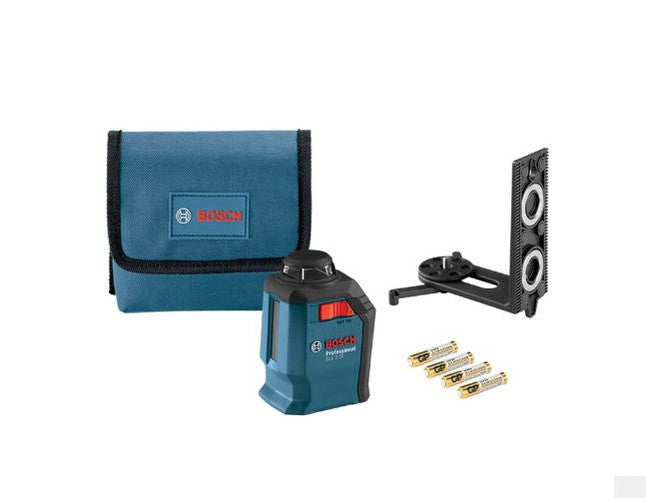 Bosch 65 ft. Self Leveling 360 Degree Horizontal Laser Level with Mount and Carrying Pouch