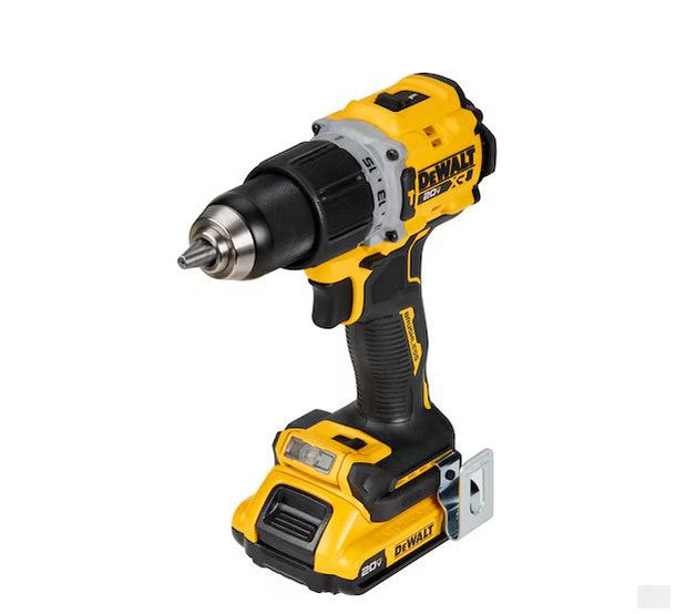 Dewalt 20V MAX* XR® Brushless Cordless 1/2 in. Hammer Drill/Driver Kit [DCD805D2]