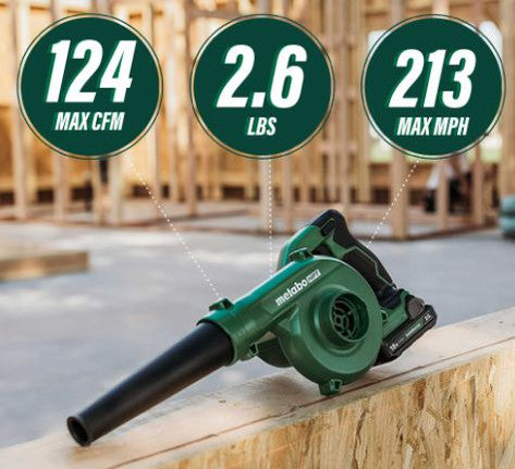 Metabo 18V MultiVolt Cordless Compact Blower (Tool Only) {RB18DCQ4}