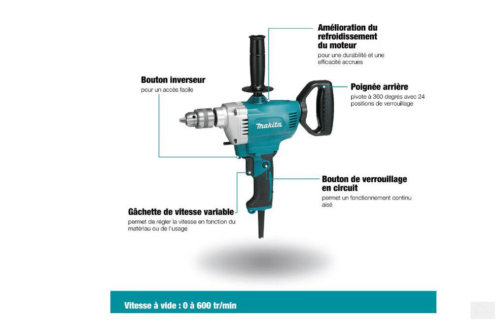 MAKITA 1/2" Spade Handle Drill [DS4012]