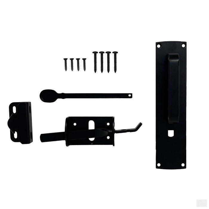 Nuvo Iron Gate Thumb Latch Kit (TL6SBLK)
