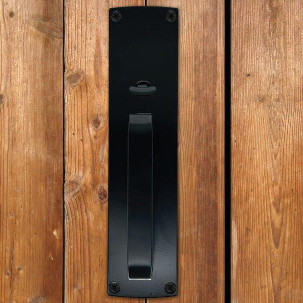 Nuvo Iron Gate Thumb Latch Kit (TL6SBLK)