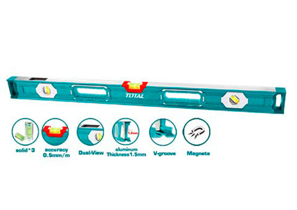 LEVEL TOTAL 100CM TMT210056 Spirit level (With powerful magnets)