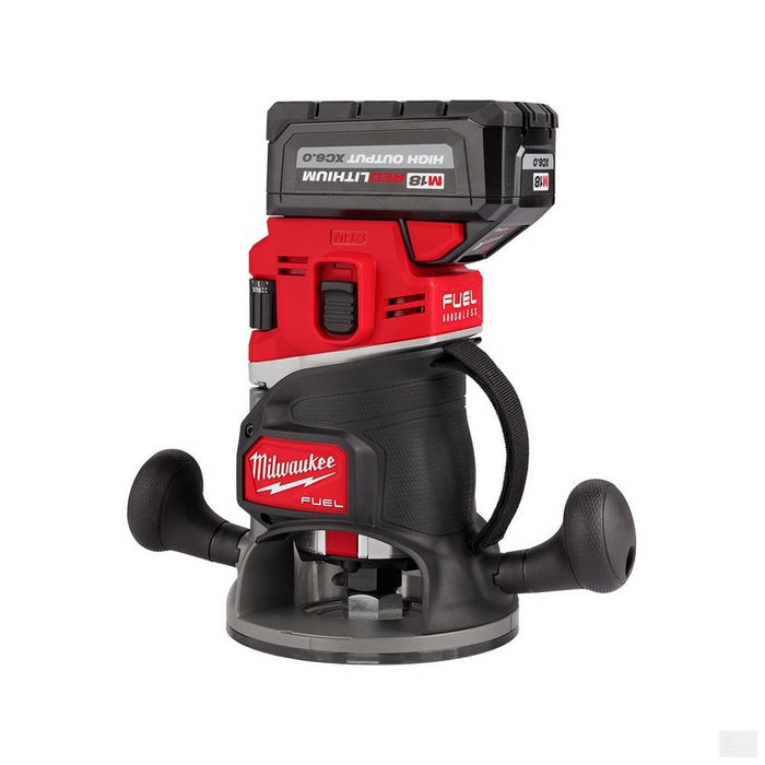Milwaukee 2838-21 M18 FUEL 18 Volt Lithium-Ion Brushless Cordless 1/2 in. Router Kit