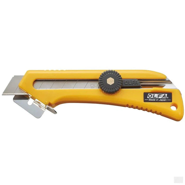 Olfa 18mm CL Adjustable Depth Control Utility Knife with Flat Cutting Base