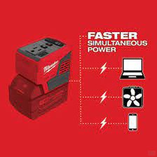 Milwaukee M18 18V Lithium-Ion 175-Watt Powered Compact Inverter for M18 Batteries (Tool-Only) 2846-20