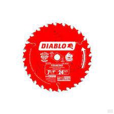 Diablo - 7-1/4 IN. X 24 TOOTH FRAMING SAW BLADE D0724A